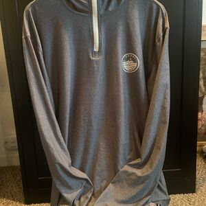 Vuori Uluwatu Water Hoodie Men Large 1/4 Zip Performance Hiking